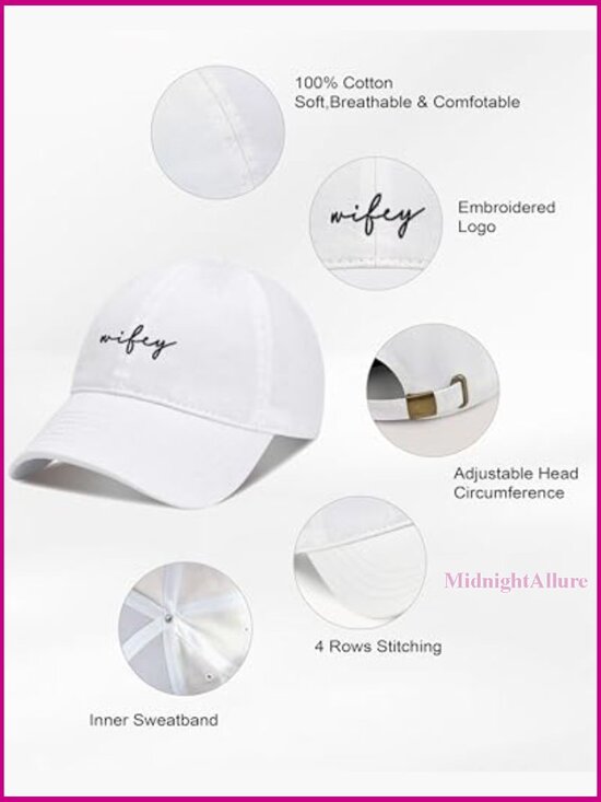 Matching Mr & Mrs Couples Baseball Cap Set Wedding Anniversary Gift main image 4